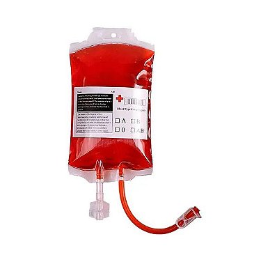 Bolsa de Sangue para colocar Bebidas Festa Halloween