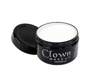 Clown branco 60gr a prova d'água maquiagem artística rostinh