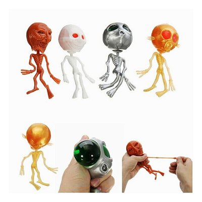 Esqueleto Anti Stress Fidget Squishies Ansiedade Slime