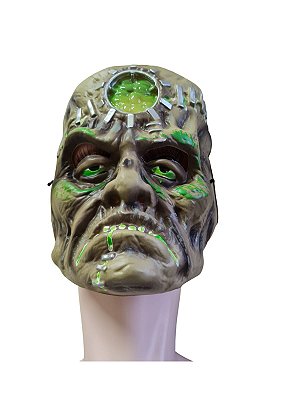 Fantasia Máscara Frankenstein Halloween adulto/infantil