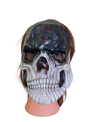 Máscara De Terror Guerreiro-Skull CS Caveira Para Fantasia