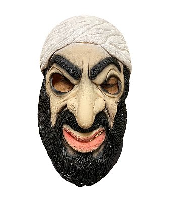Fantasia Máscara estilo Terrorista Rosto Inteiro de Látex