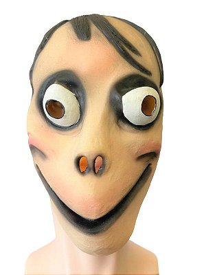Fantasia Máscara de látex Momo Assustador Halloween Terror