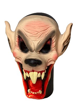 Máscara Lobo Risada Terror Carnaval Halloween com elástico
