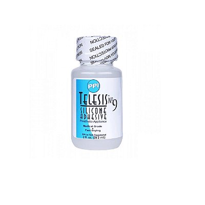 Cola Telesis 9 Silicone Adhesive 59ml Medical Grade Makeup- Pré Venda*