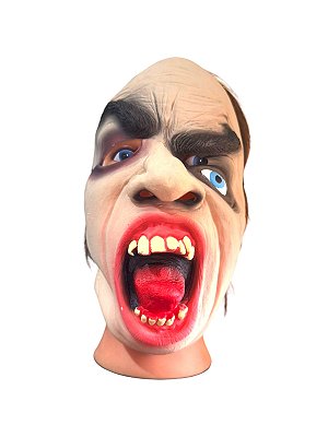 Fantasia Máscara de látex homem desfigurado c/ elástico