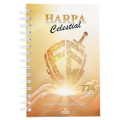 Harpa Celestial Cristã 774 Hinos e Louvores Fé Dourado