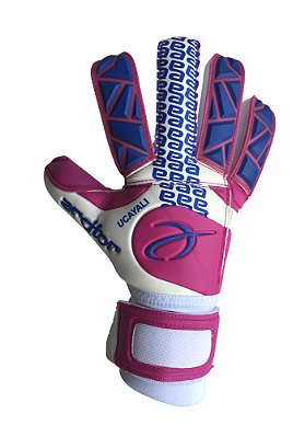 Luvas de Goleiro Arcitor Ucayali Negative (Rosa Roxo Branco) AP PRO