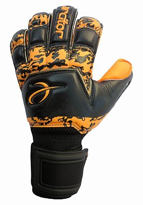 Luvas de Goleiro Arcitor Carancho Rollfinger (Preto Laranja) AP PRO