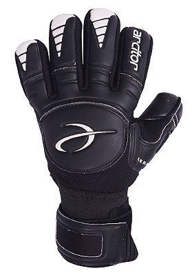 Luvas de Goleiro Arcitor Keras HTEX Negative (Preto Branco) D-SOFT 3.5mm