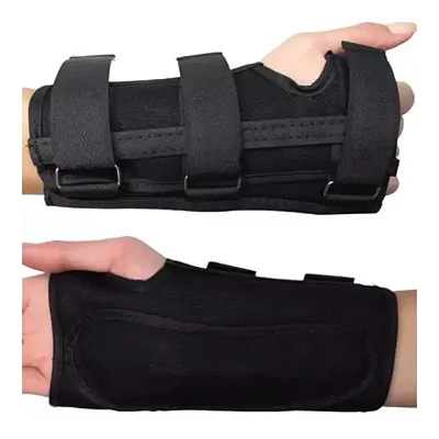 Tala Imobilizadora Para Punho Em Neoprene Preta Take Care TAM PEQUENO