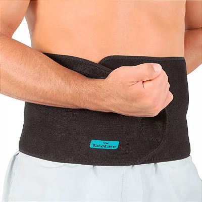 Faixa Abdominal Preto da Take Care TAM UNICO