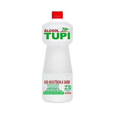 Alcool LIquido Etílico 1 Litro TUPI