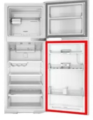 Borracha Da Bosch Kdn42/43/44 / Kdv44 / kdv47 / rc43 - 113x65