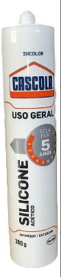 Silicone Uso Geral Incolor 280gr Cascola