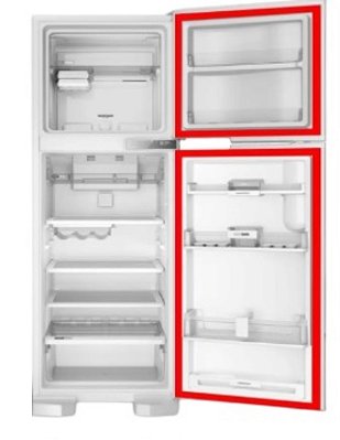 Jogo Borracha Brastemp BRM44db 112*66 e 66*45