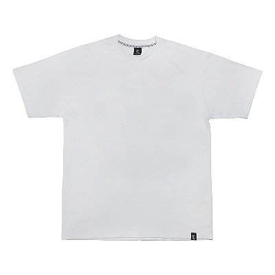 Camiseta básica branca lisa
