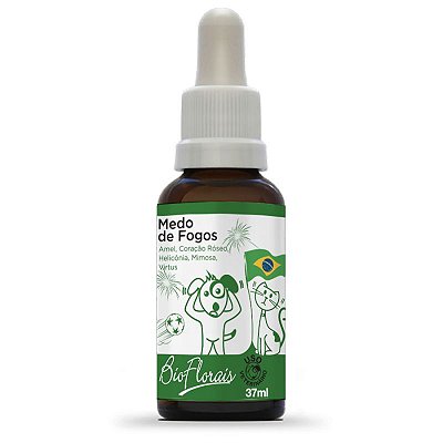 Floral Medo de Fogos 31 mL - Bio Florais