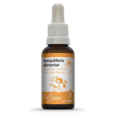 Floral Reequilíbrio Alimentar 31 mL - Bio Florais