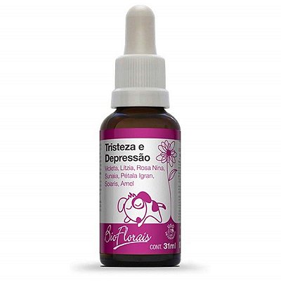 Floral Tristeza e Depressão 31 mL - Bio Florais