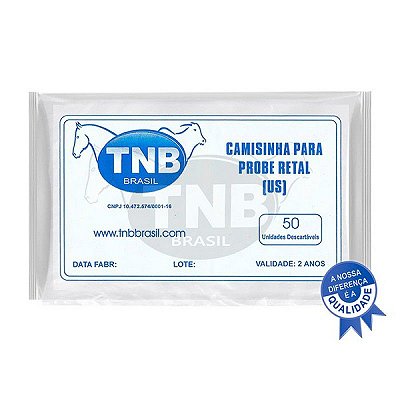 Camisa Para Probe Retal Com 50 Unidades - TNB