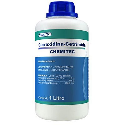 Clorexidina Cetrimida 1000 mL - Chemitec