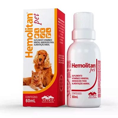 Hemolitan Pet 60 ml - Vetnil