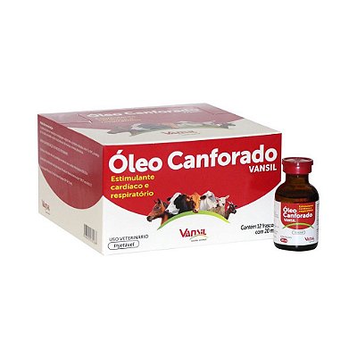 Óleo Canforado 20% 20 mL - Vansil