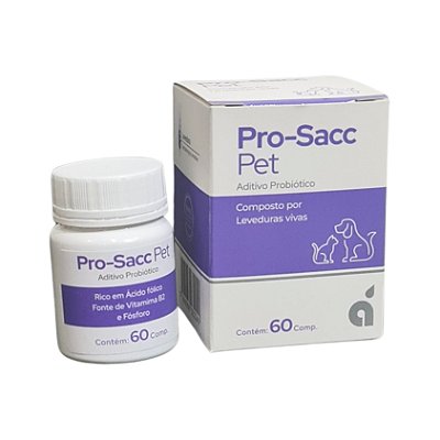 Pro-Sacc Pet 60 Comprimidos - Univittá
