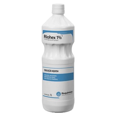 Riohex 1% Solução Aquosa 1 Lt - Rioquímica