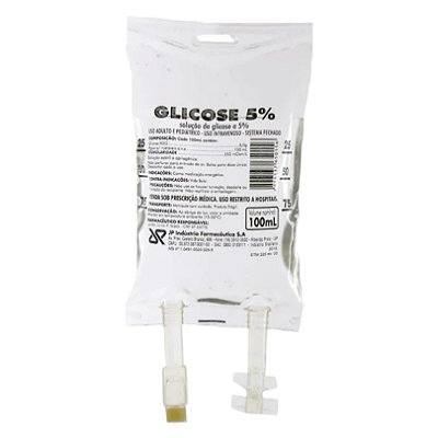 Soro Glicosado 5% 250 mL - JP Farma