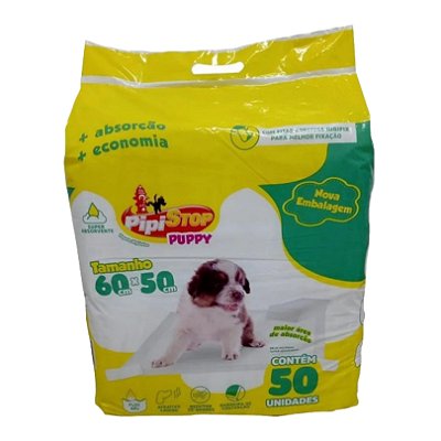 Tapete Higiênico Pipi Stop 50 Unidades - Genial Pet