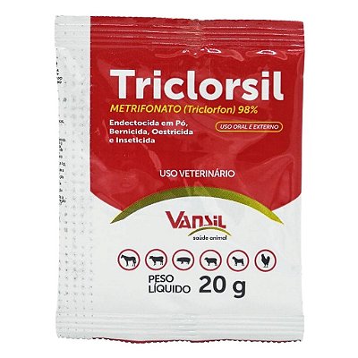 Triclorsil Sachê 20 Gr - Vansil