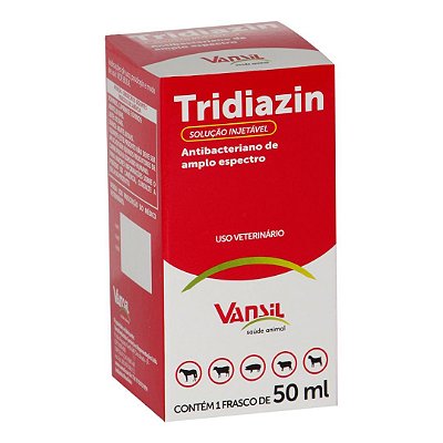 Tridiazin Injetável 50 mL - Vansil