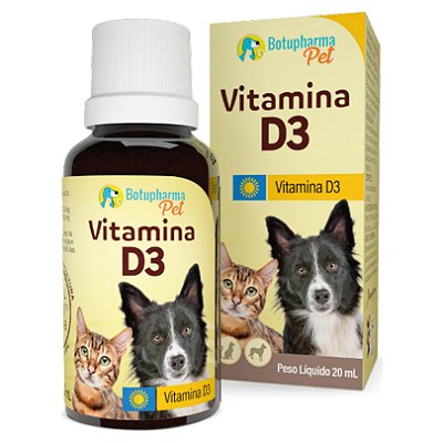 Vitamina D3 20 mL - Botupharma