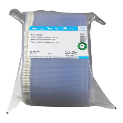 Palhetas Transparentes 0,50 ml 2500 Unidades - Minitube