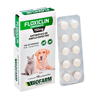 Floxiclin 150 Mg 10 Comprimidos - Biofarm