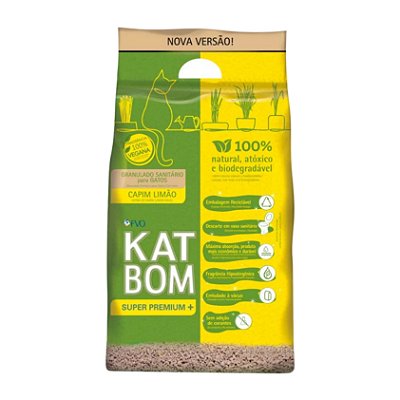 Areia Granulada Katbom Capim Limão 3 Kg - FVO