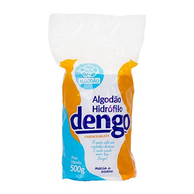 Algodão Dengo Hidrófilo Em Rolo 500 Gr - Melhormed