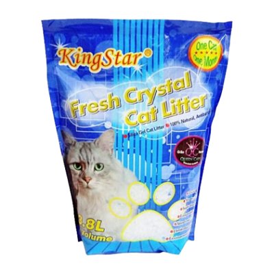 Areia Sílica Para Gatos 1,6 Kg - Kingstar