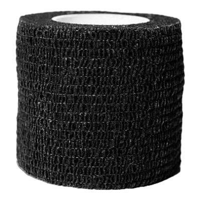 Atadura Elástica Autoaderente Preta 5 cm X 4,5 mt