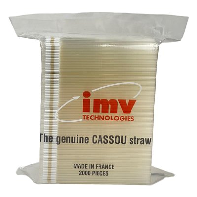 Palheta Clássica Média 0,50 mL Transparente Com 2000 Unidades - IMV