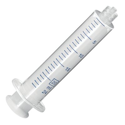Seringa Sem Êmbolo 20 mL Hipodérmica Estéril Luer Lock - Norm-Ject
