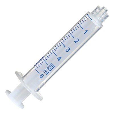Seringa Sem Êmbolo 5 mL Hipodérmica Estéril Luer Lock - Norm-Ject