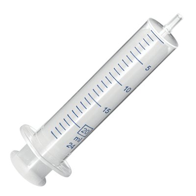 Seringa Sem Êmbolo 20 mL Hipodérmica Estéril Luer Slip - Norm-Ject