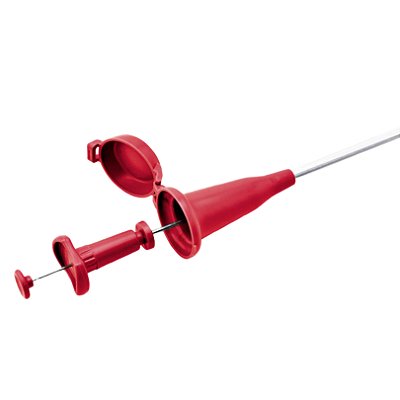 Aplicador De Sêmen Vermelho Trava Automática E Corpo De Plástico - Intragen