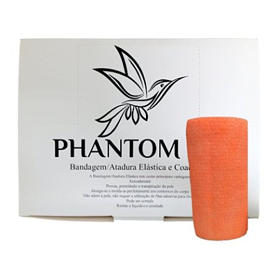 Atadura Laranja 10 cm x 4,5 mt 12 Unidades - Phantom HK