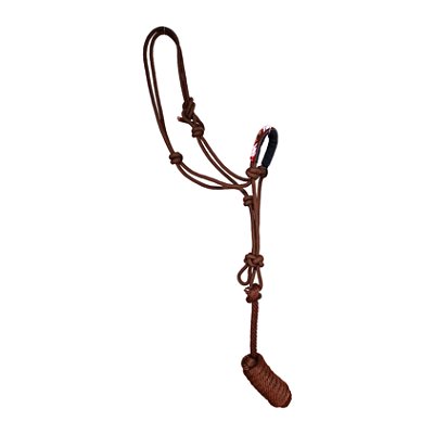 Cabresto Miçangas Com Cabo Cor Marrom - Boots Horse