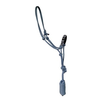 Cabresto Miçangas Com Cabo Cor Cinza - Boots Horse