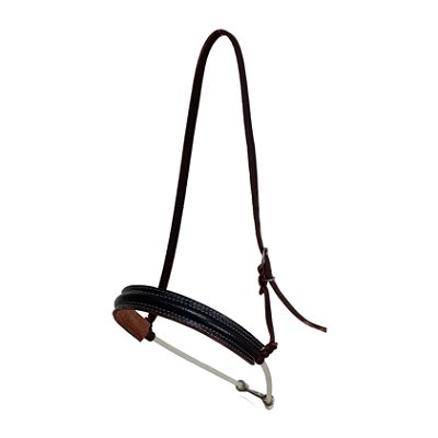 Gamarra Combat Em Couro Preto Com 1 Peia - Boots Horse